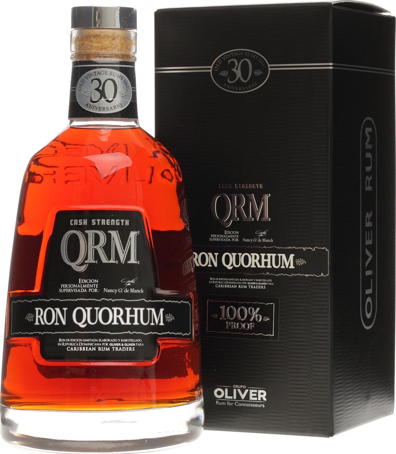 Ron Quorhum 30 Aniversario Cask Strength 50% Vol. 0,7l in Giftbox