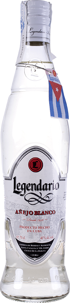 Legendario Ron Añejo Blanco 40% Vol. 0,7l
