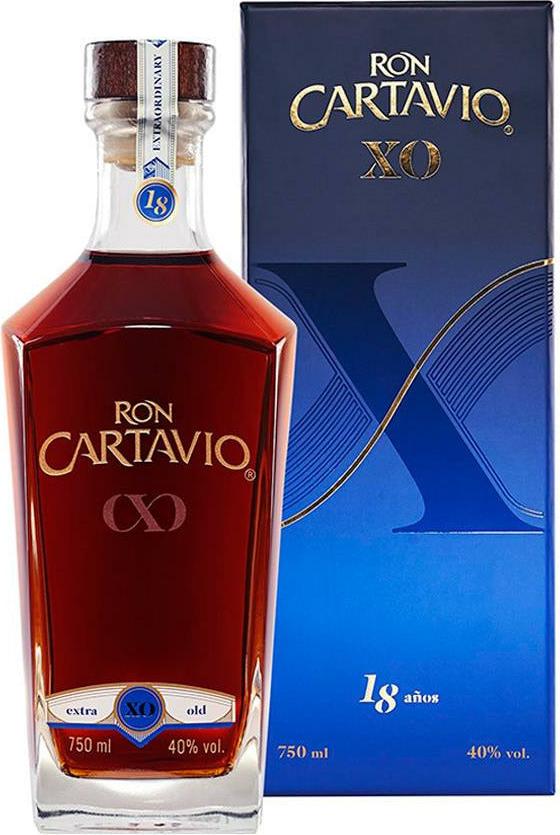 Ron Cartavio XO 18 Años 40% Vol. 0,7l in Giftbox