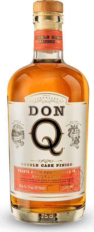 Don Q Double Aged Rum SHERRY CASK FINISH 41% Vol. 0,7l