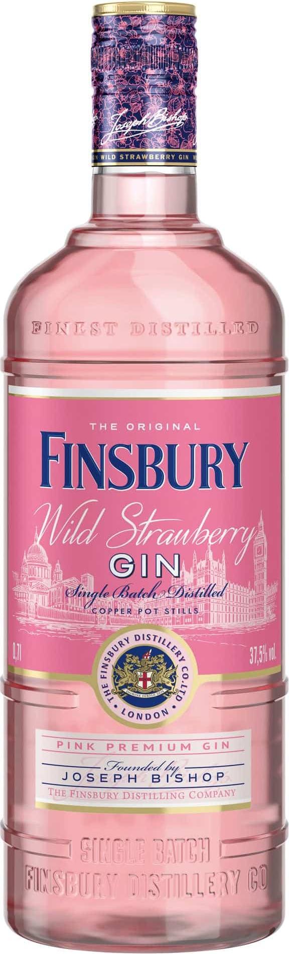 Finsbury Wild Strawberry Gin 37,5% Vol. 0,7l
