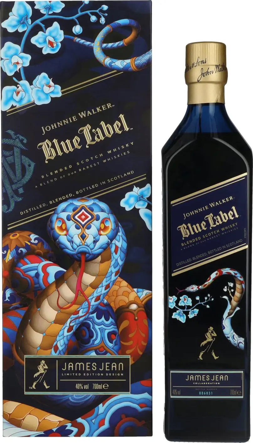 Johnnie Walker Blue Label YEAR OF THE SNAKE 2025 40% Vol. 0,7l in Giftbox