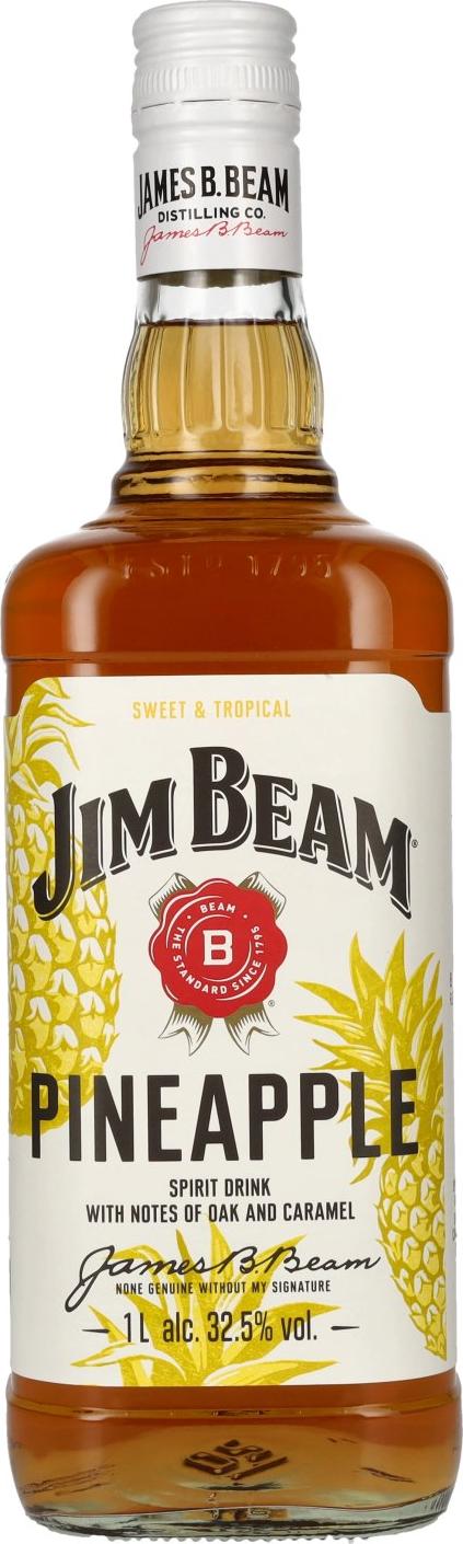 Jim Beam Pineapple Spirit Drink 32,5% Vol. 1l
