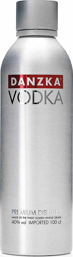 Danzka Vodka ORIGINAL Premium Distilled 40% Vol. 1l
