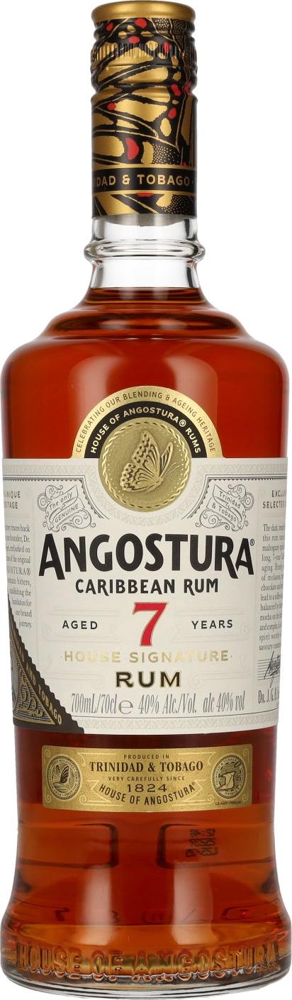 Angostura 7 Years Old Dark Rum 40% Vol. 0,7l