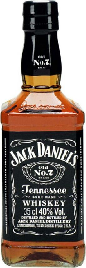 Jack Daniel's Old No.7 Tennessee Whiskey 40% Vol. 0,35l