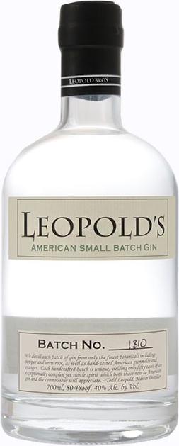 Leopold Leopold's American Small Batch Gin 40% Vol. 0,7l