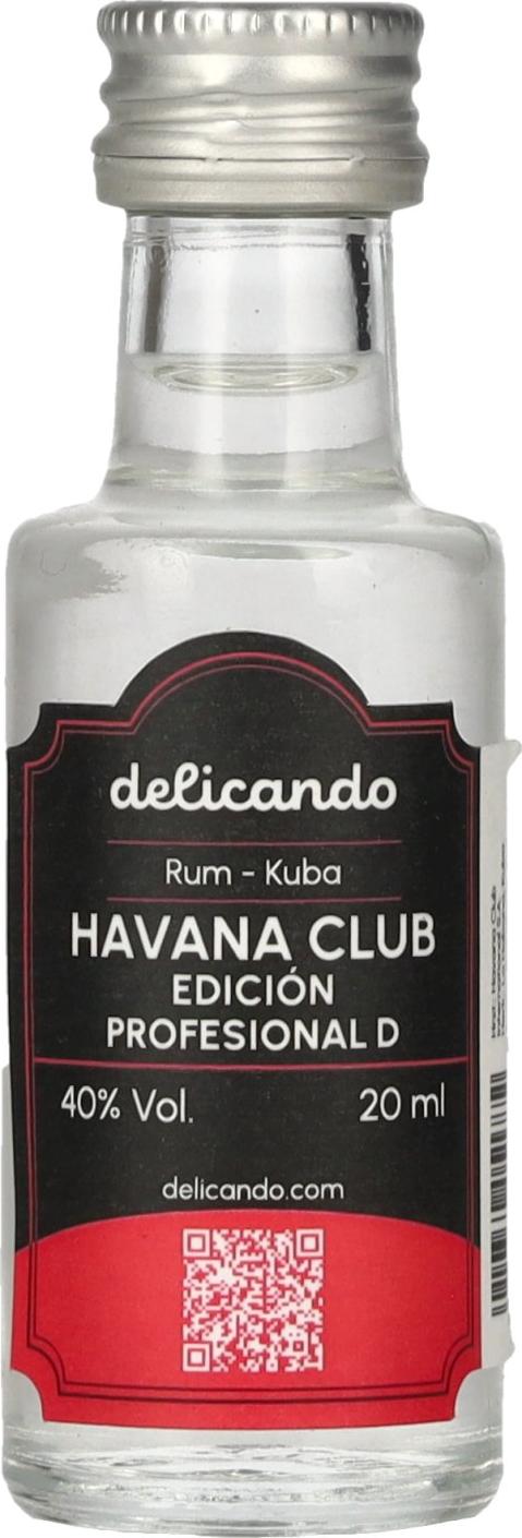 Havana Club EDICIÓN PROFESIONAL D 40% Vol. 0,02l