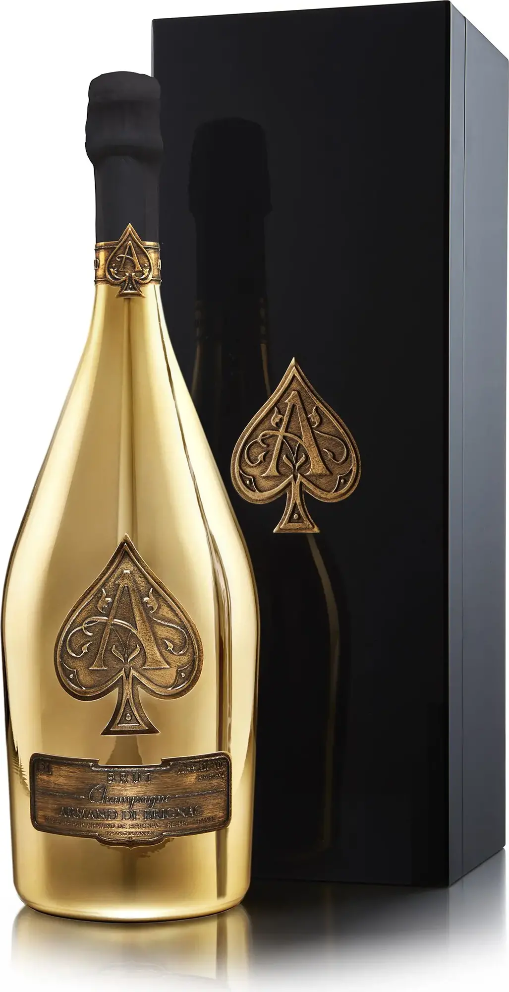 Armand de Brignac BRUT GOLD Champagne 12,5% Vol. 1,5l in OWC