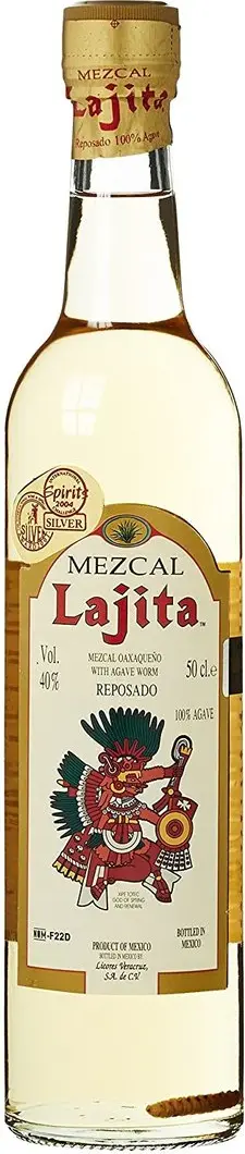 Lajita Mezcal Reposado with Agave Worm 40% Vol. 0,5l