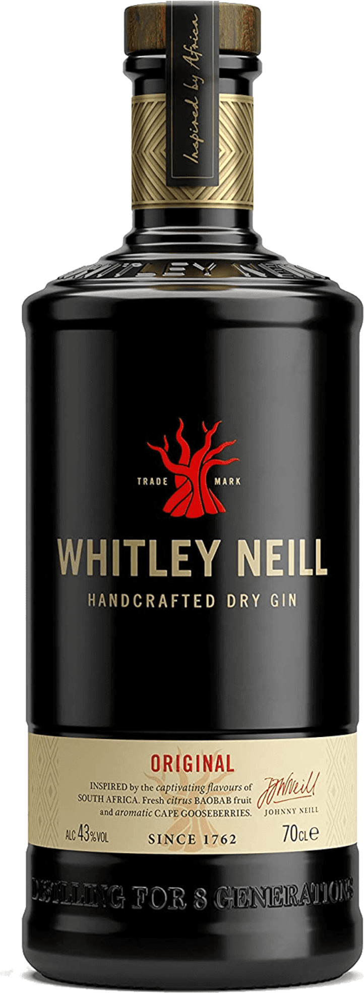 Whitley Neill ORIGINAL Dry Gin 43% Vol. 0,7l