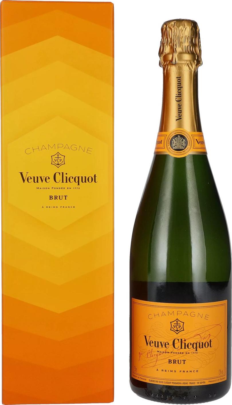 Veuve Clicquot BRUT Champagne 12% Vol. 0,75l in Giftbox