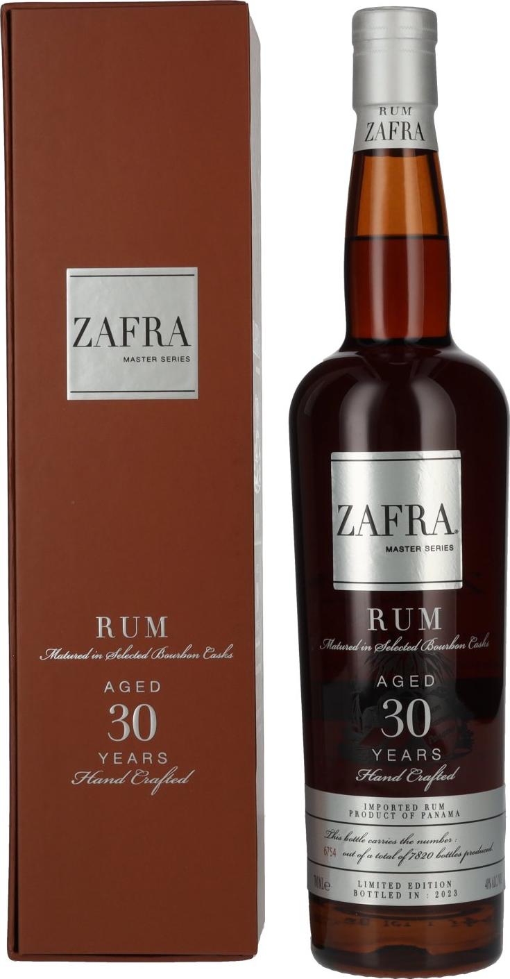Zafra 30 Años Master Series Limited Edition 40% Vol. 0,7l in Giftbox