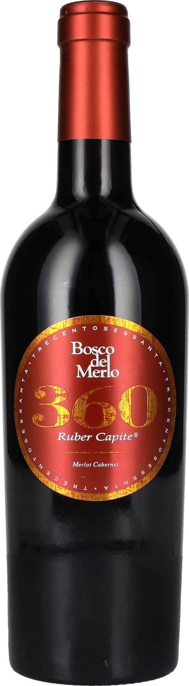 Bosco del Merlo 360 Ruber Capite Merlot Cabernet 14,5% Vol. 0,75l