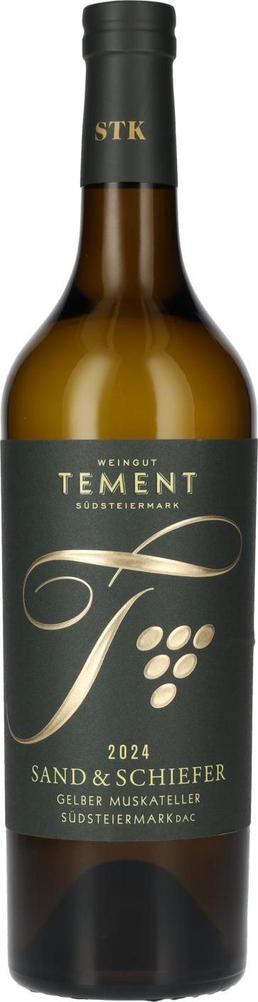 Tement Gelber Muskateller SAND & SCHIEFER Südsteiermark DAC 2024 11,5% Vol. 0,75l