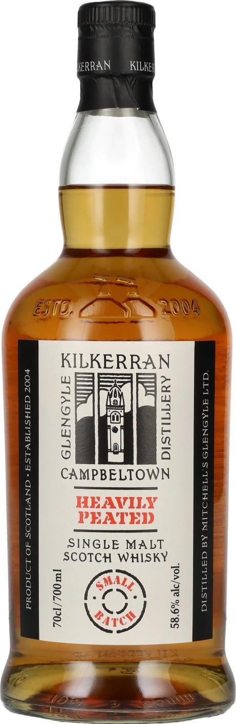 Kilkerran Glengyle Distillery Heavily Peated Small Batch Single Malt Whisky Batch 13 58,6% Vol. 0,7l