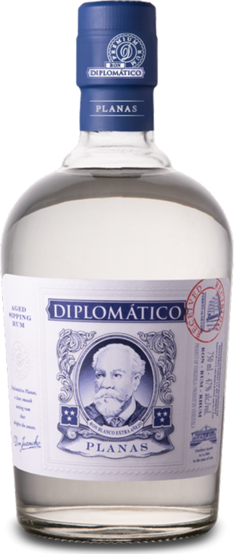 Diplomático PLANAS Aged White Rum 47% Vol. 0,7l