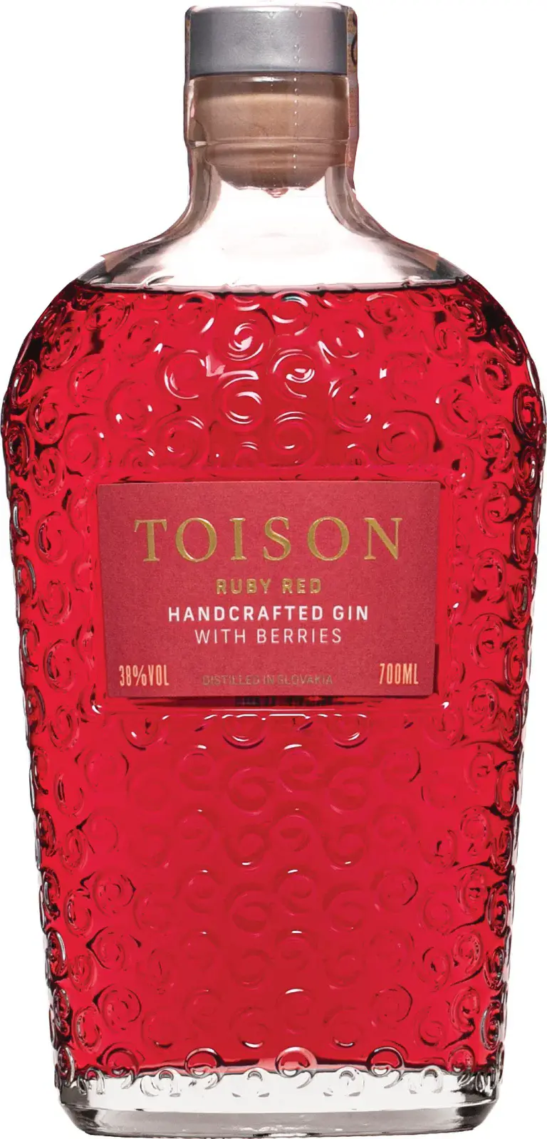 Toison Handcrafted Ruby Red Gin 38% Vol. 0,7l