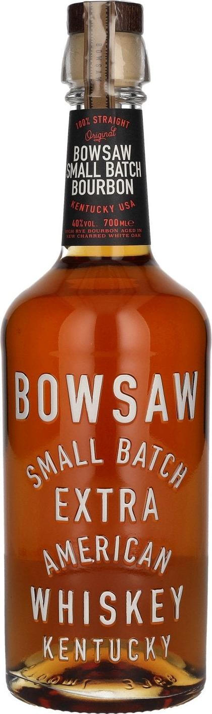 Bowsaw Original 100% Straight SMALL BATCH BOURBON 40% Vol. 0,7l