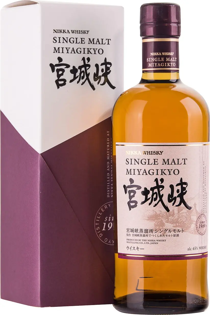 Nikka Miyagikyo Single Malt Whisky 45% Vol. 0,7l in Giftbox