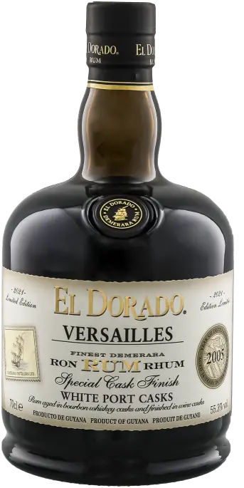 El Dorado VERSAILLES Special White Port Casks Rum 2005 55,3% Vol. 0,7l