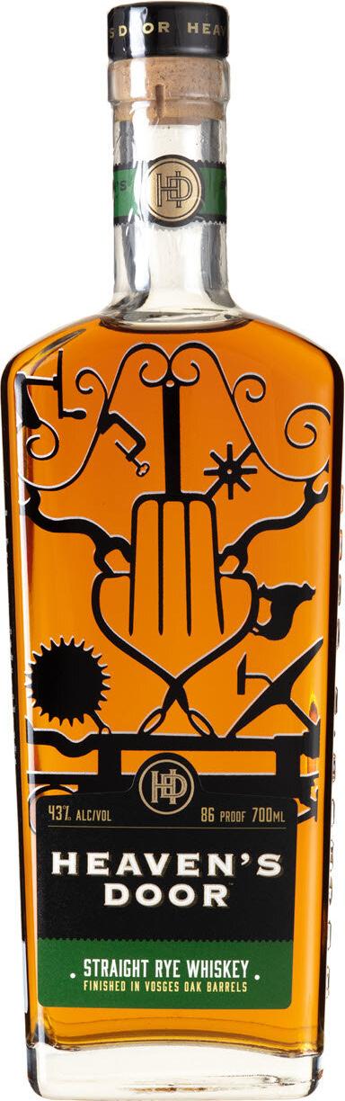 Heaven's Door STRAIGHT RYE WHISKEY 43% Vol. 0,7l