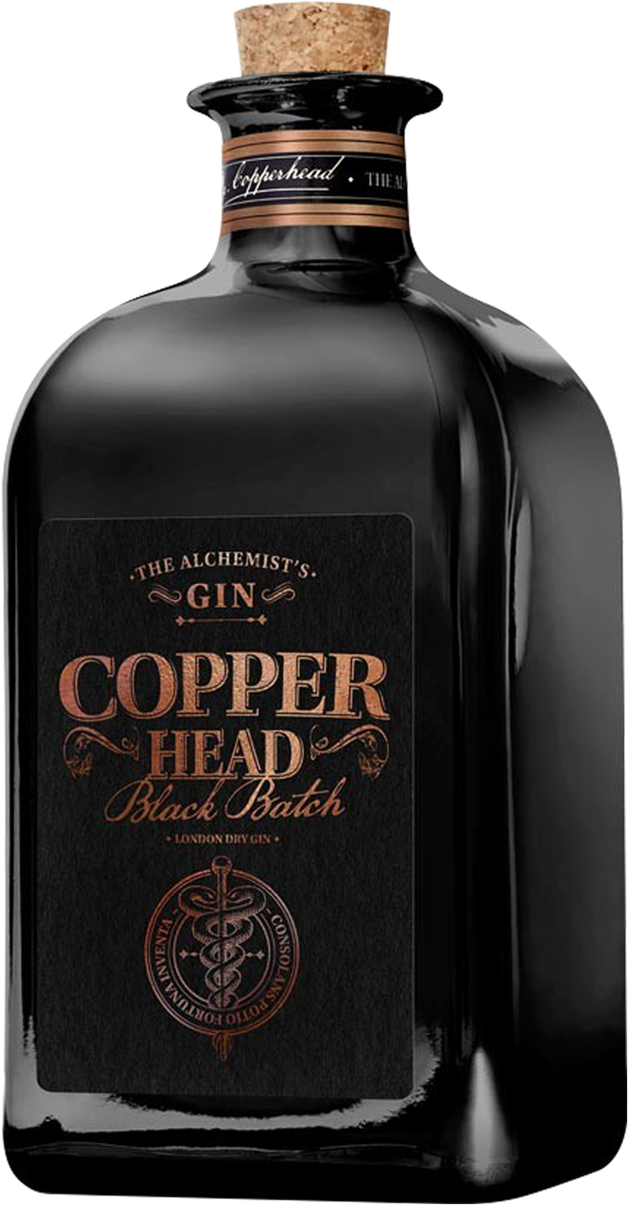 Copperhead BLACK BATCH London Dry Gin 42% Vol. 0,5l
