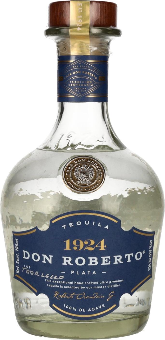 Don Roberto PLATA 100% Agave 40% Vol. 0,7l