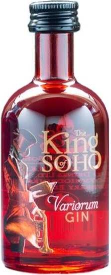King of Soho Variorum Pink Strawberry Gin 37,5% Vol. 0,05l (Mini)