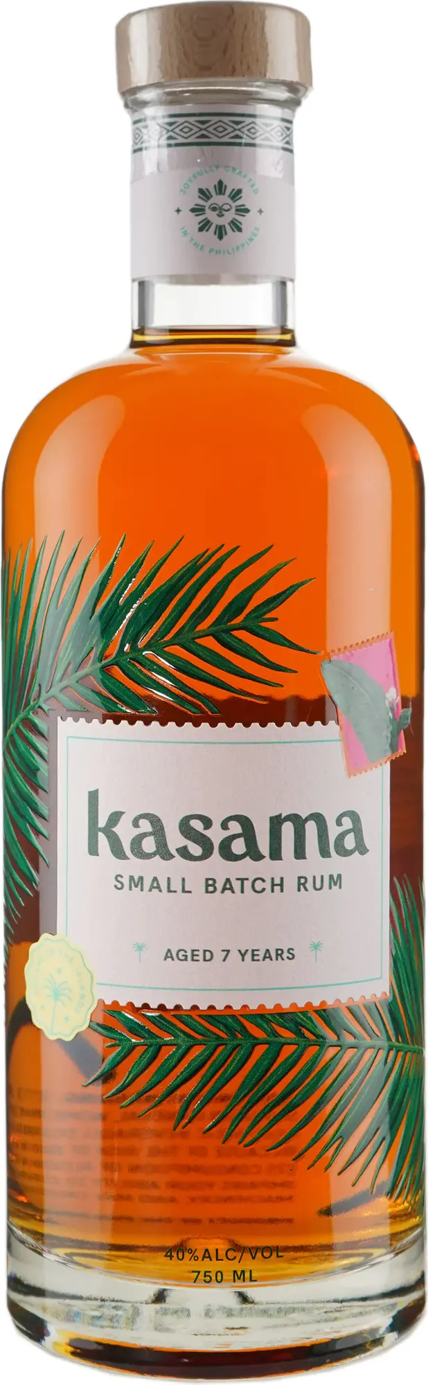 Kasama 7 Years Old Small Batch Rum 40% Vol. 0,7l in Giftbox