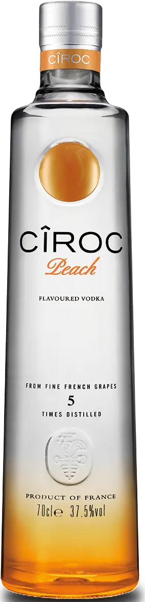 Cîroc PEACH Flavoured Vodka 37,5% Vol. 0,7l
