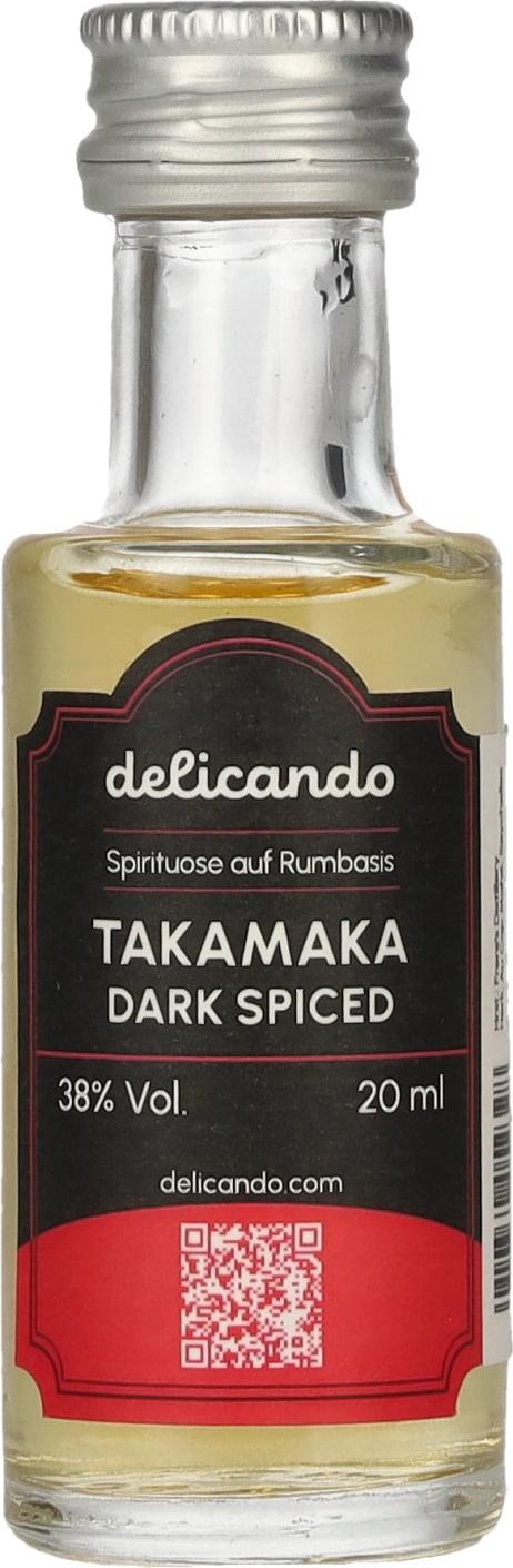 Takamaka DARK SPICED 38% Vol. 0,02l