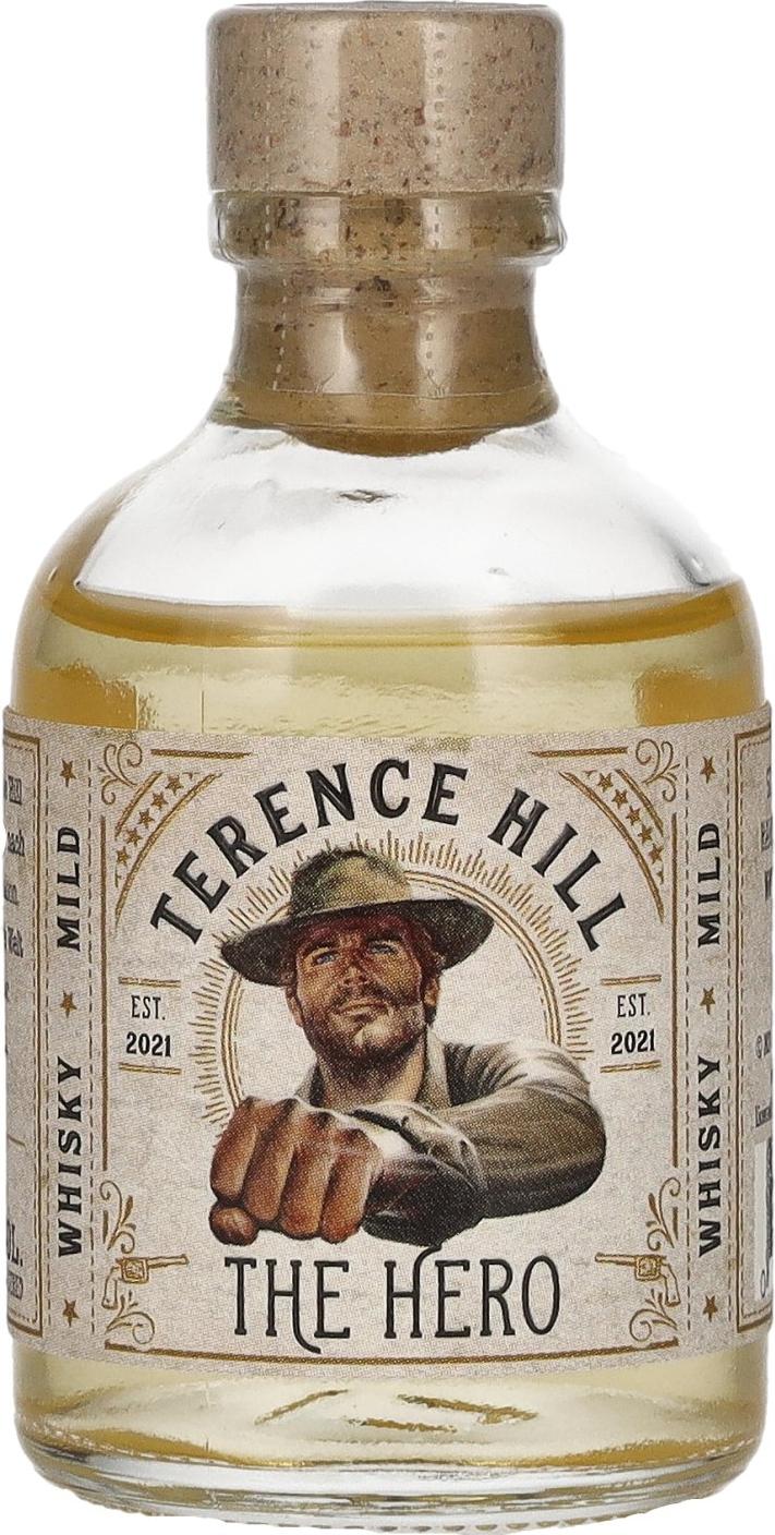 St. Kilian Terence Hill THE HERO Whisky Mild 46% Vol. 0,05l (Mini)