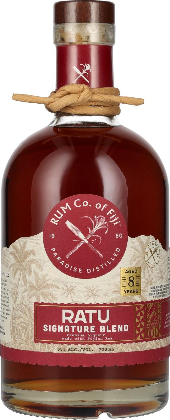 Rum Co. of Fiji RATU 8 Years Old Signature Blend Rum-liqueur 35% Vol. 0,7l