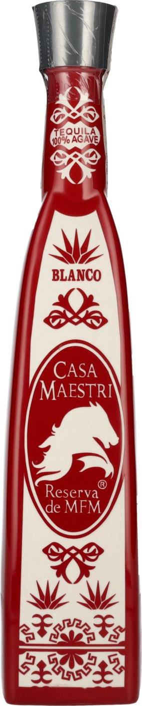 Casa Maestri Tequila Blanco 100% Puro de Agave 40% Vol. 0,7l