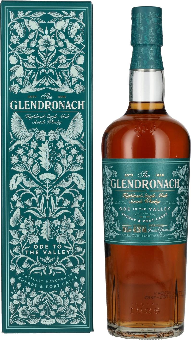 The GlenDronach ODE TO THE VALLEY Highland Single Malt 46,2% Vol. 0,7l in Giftbox