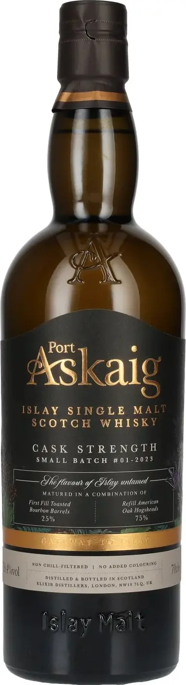 Port Askaig Islay CASK STRENGTH Islay Single Malt #01-2023 59,4% Vol. 0,7l