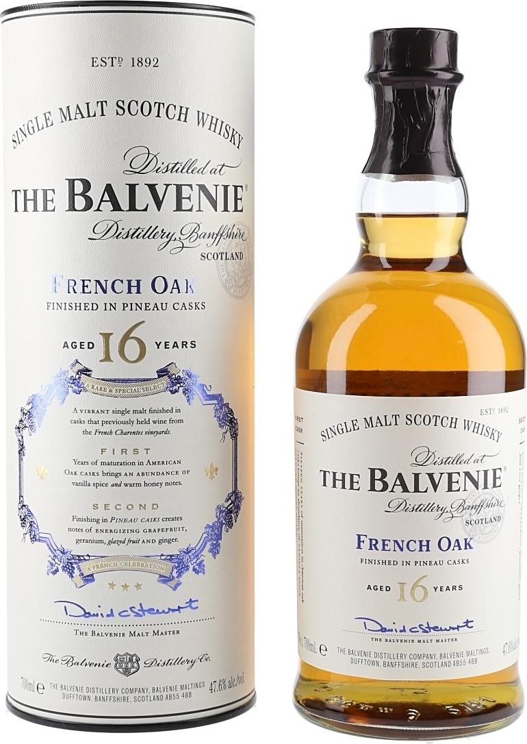 The Balvenie 16 Year Old FRENCH OAK 47,6% Vol. 0,7l