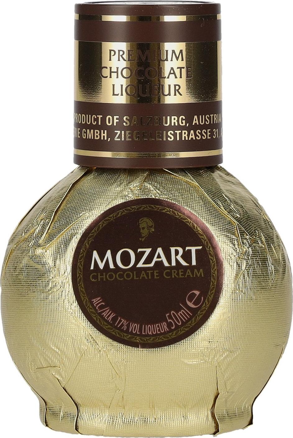 Mozart Gold Chocolate Cream 17% Vol. 0,05l