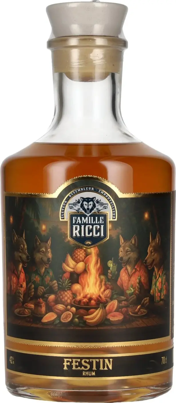 Famille Ricci FESTIN Rhum 42% Vol. 0,7l