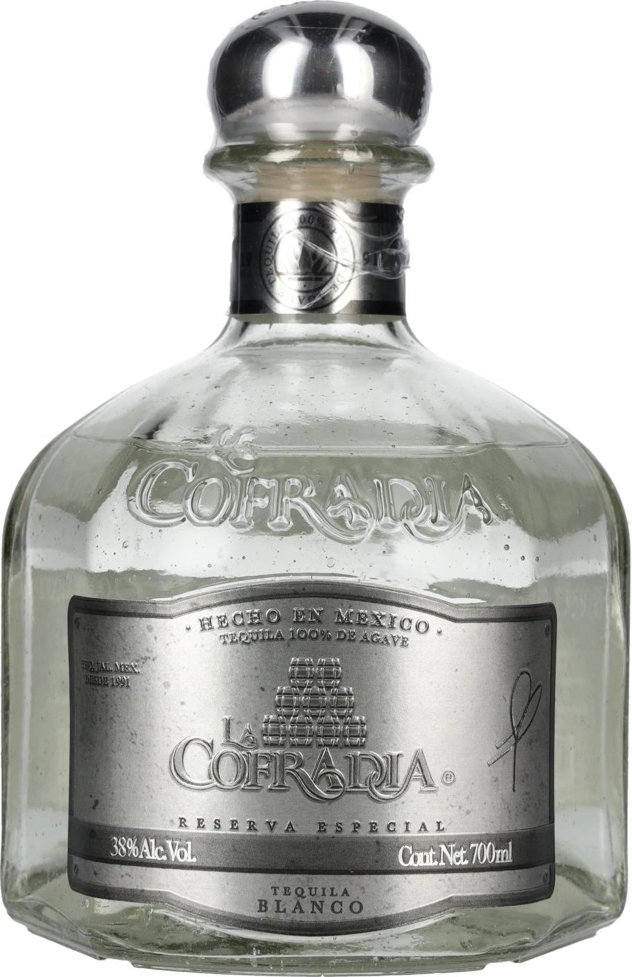 La Cofradia Tequila Blanco Reserva Especial 38% Vol. 0,7l