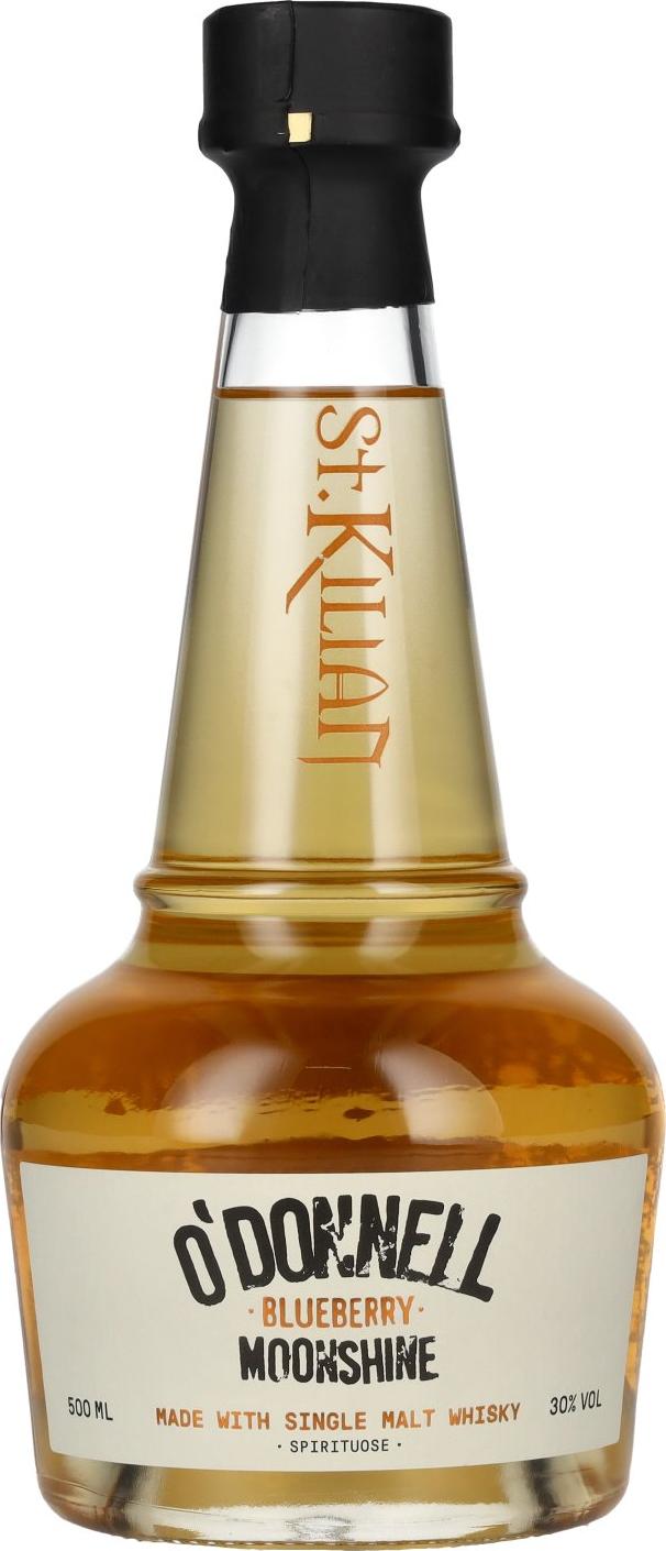 St. Kilian O'Donnell Blueberry Moonshine Whisky Liqueur 30% Vol. 0,5l