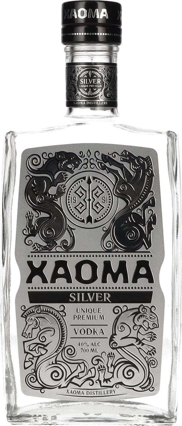 XAOMA Silver Premium Vodka 40% Vol. 0,7l