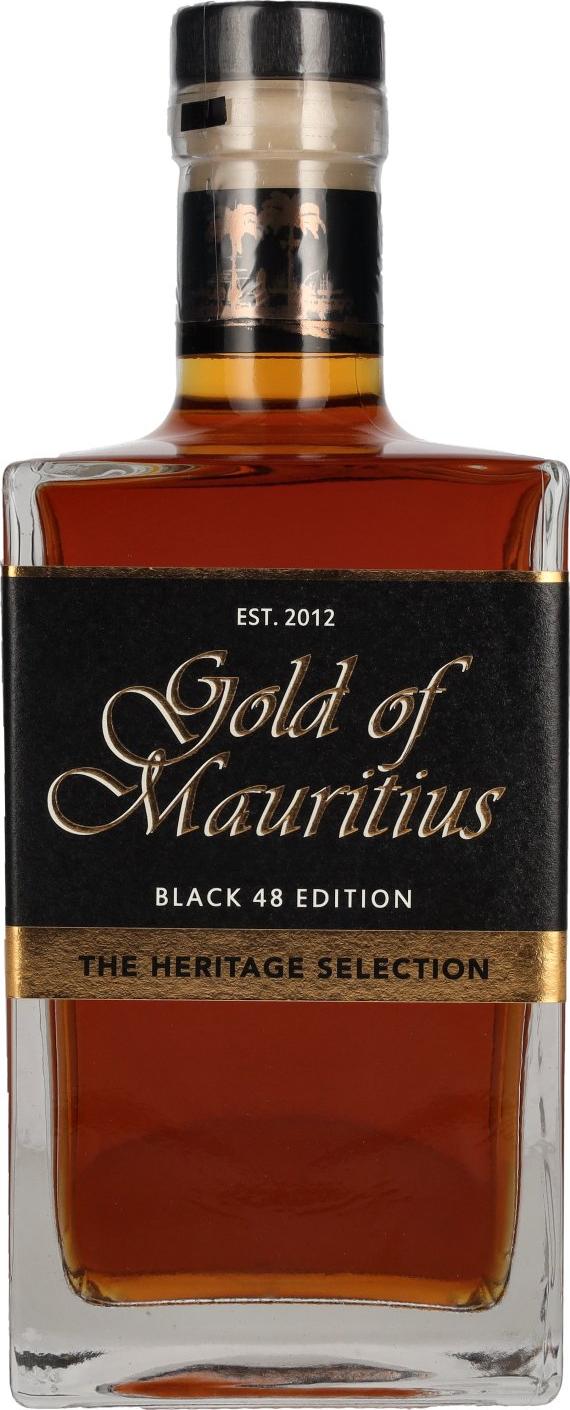 Gold of Mauritius Black 48 Edition The Heritage Selection 48% Vol. 0,7l