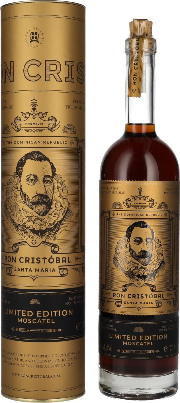 Ron Cristóbal MOSCATEL 2007 44% Vol. 0,7l in Giftbox