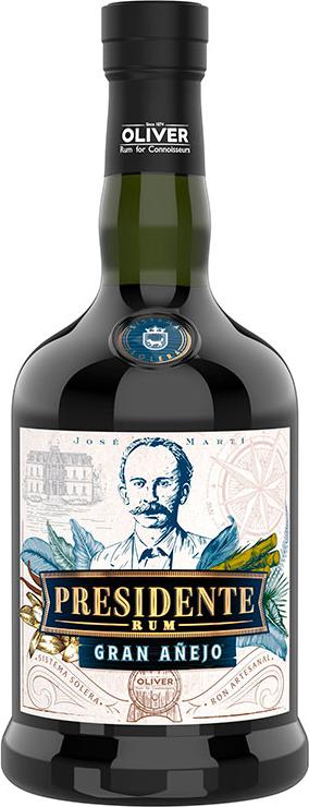 Presidente Marti Gran Añejo Ultra Premium Rum 40% Vol. 0,7l