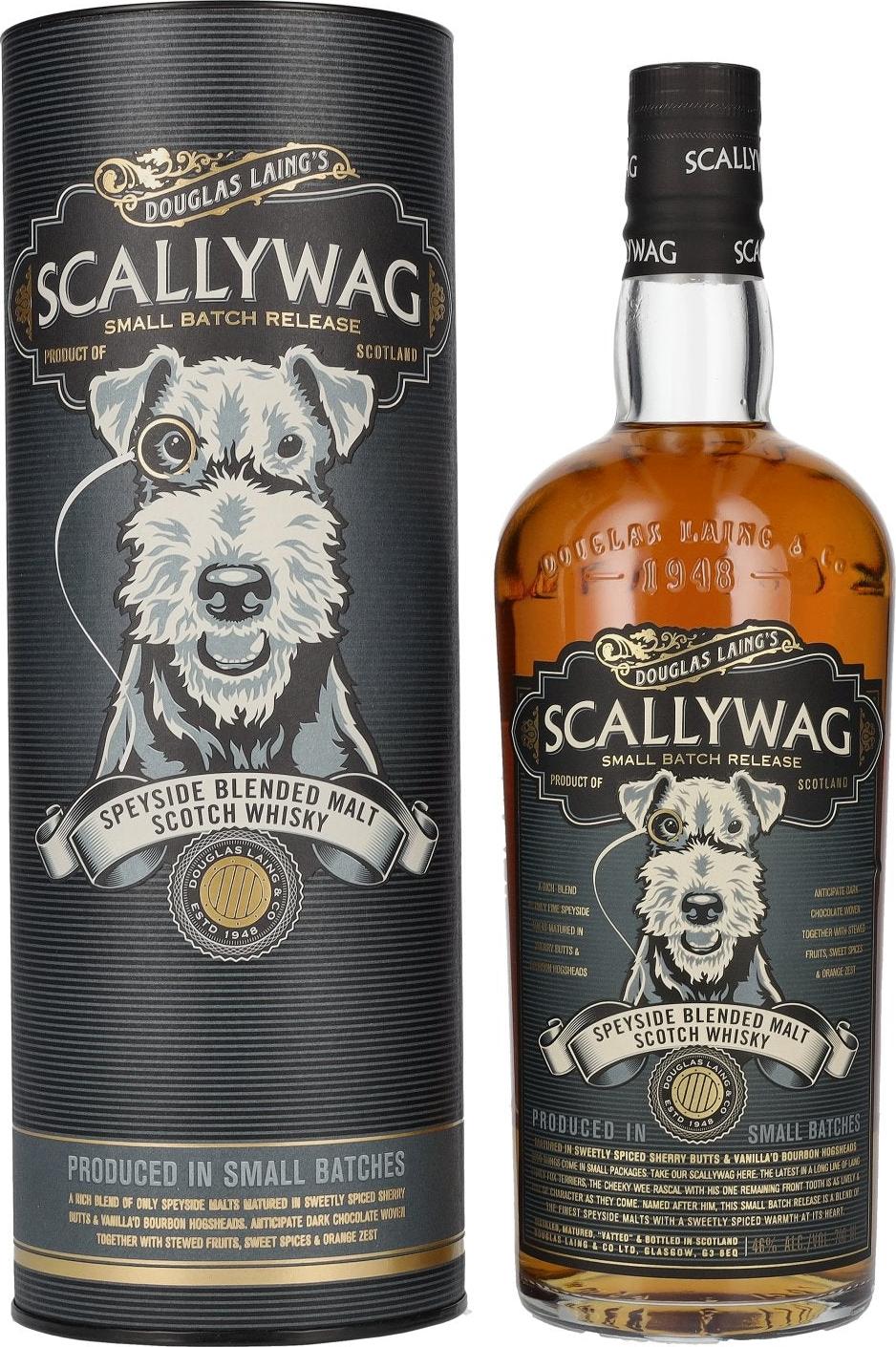 Douglas Laing SCALLYWAG Speyside Blended Malt 46% Vol. 0,7l in Giftbox
