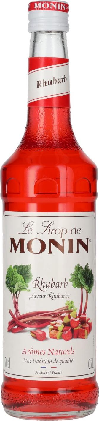 Le Sirop de MONIN RHUBARB 0,7l