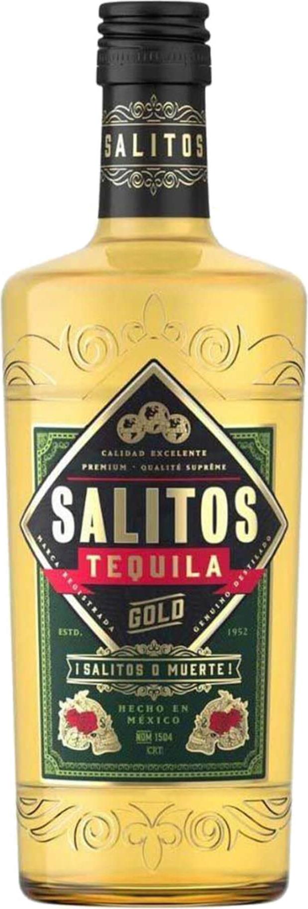 Salitos GOLD Tequila 38% Vol. 0,7l