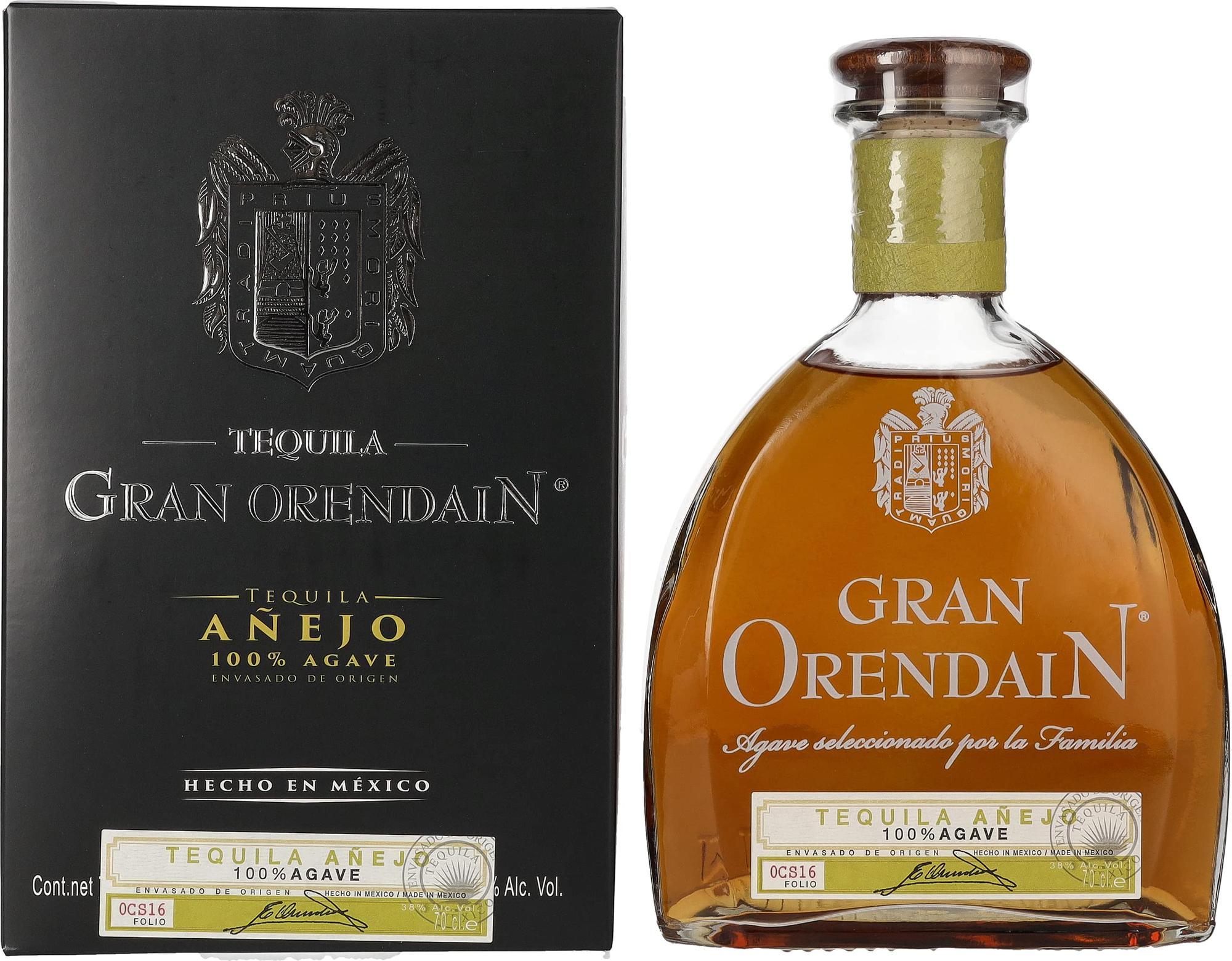 Orendain Tequila AÑEJO 38% Vol. 0,7l in Giftbox